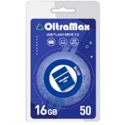 USB 16 Gb OltraMax 50 темно голубая * Карта памяти