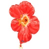 Шар воздушный фольгированный Гибискус красный