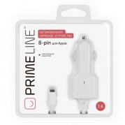 Apple 8-pin iPhone 5/6 (1000 mA) белый * АЗУ Prime Line