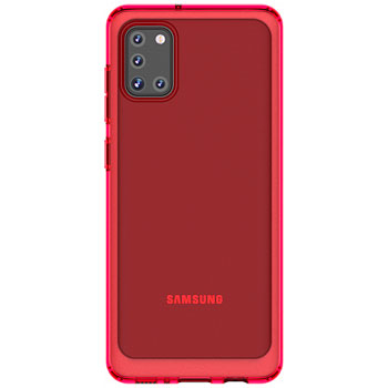 SAMSUNG A315 Galaxy A31 красный (GP-FPA315KDARR) * Чехол ACover Araree