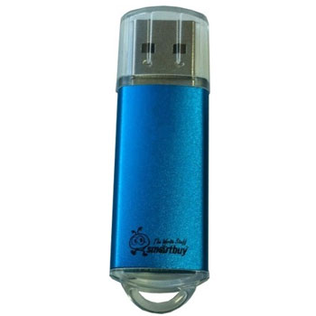 USB 16 Gb Smart Buy V-Cut Blue * Карта памяти