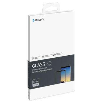 Защитное стекло SAMSUNG N950 Galaxy Note 8 (62402) 3D * Защитное стекло DEPPA