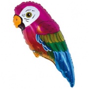Шар воздушный фольгированный Попугай тропический