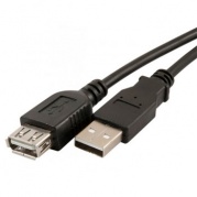 Кабель USB2.0-AM/AF 3м, серый Cablexpert * Кабель 