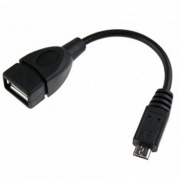 Кабель OTG, USB-mini USB, 15см 58404 * Кабель