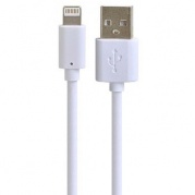 Apple 8-pin для iPhone 2м. 2A белый (21972) * Дата-кабель USB BoraSCO