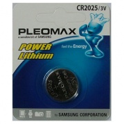 SAMSUNG CR2025  Pleomax  * Батарейка