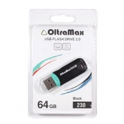 USB 64 Gb OltraMax 230 Black * Карта памяти