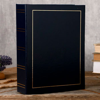 Фотоальбом "Классика 504 " 100 фото, 15х21, 4452828 синий