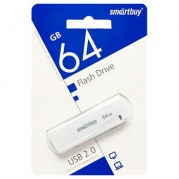 USB 64 Gb Smart Buy LM05 White * Карта памяти