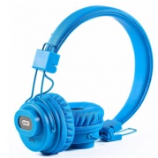 Наушники Bluetooth NIA-X5 синие * Наушники беспроводные