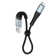 Кабель USB2.0-AM/microUSB 0.25 м Hoco x38 2.4 A черный * Кабель                