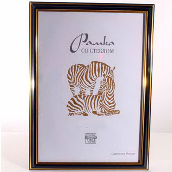 EMAFYL Luce 3946 21х30 черная * Фоторамка