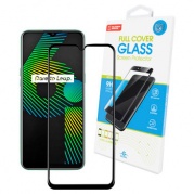 Защитное стекло Realme 6 Full Screen черное *Защитное стекло Gresso