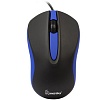 Мышь проводная Smart Buy 329 USB Black/Blue * Мышь