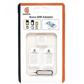 Адаптер Nano-SIM Micro-Sim/Sim * Адаптер GRIFFIN